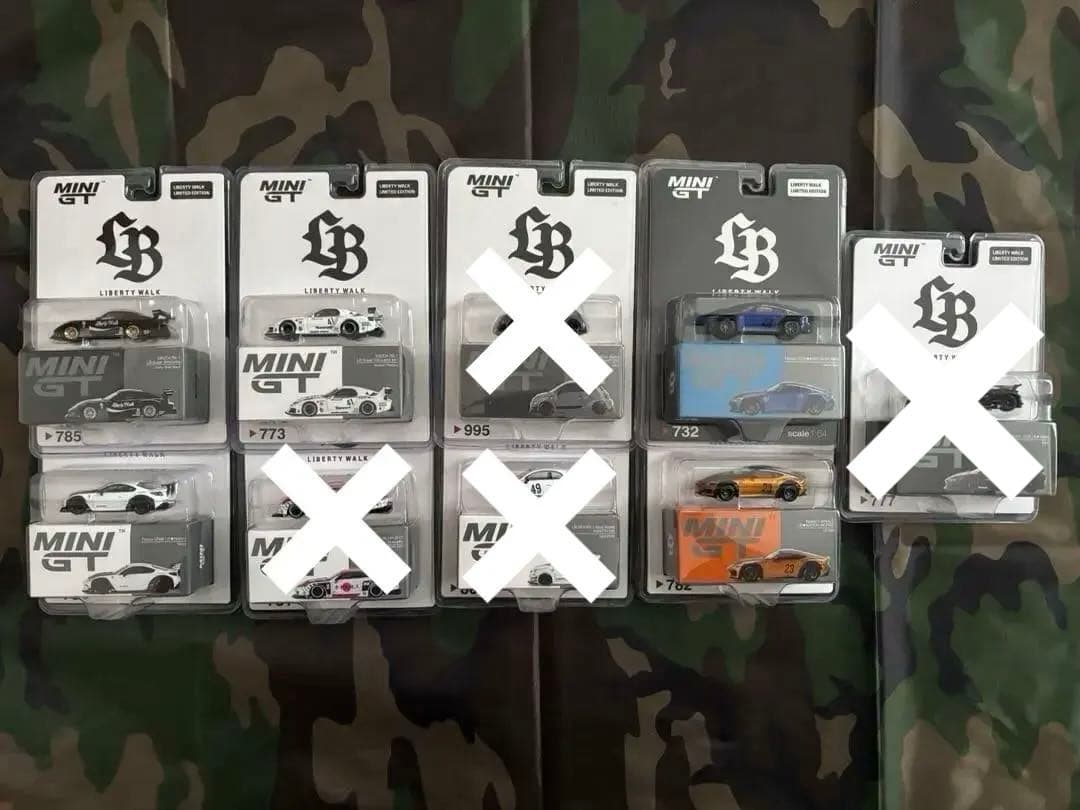 MiNiGT リバティーウォーク　ミニカー　8台セット