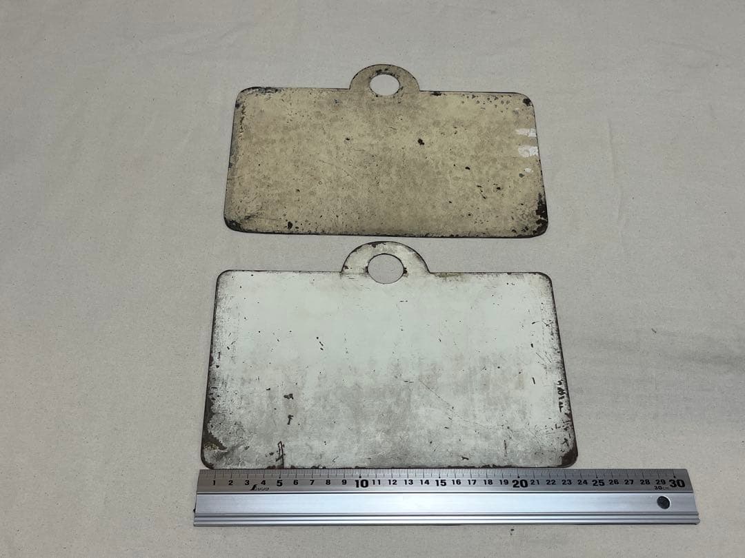 鉄道部品　愛称板　前乗前降