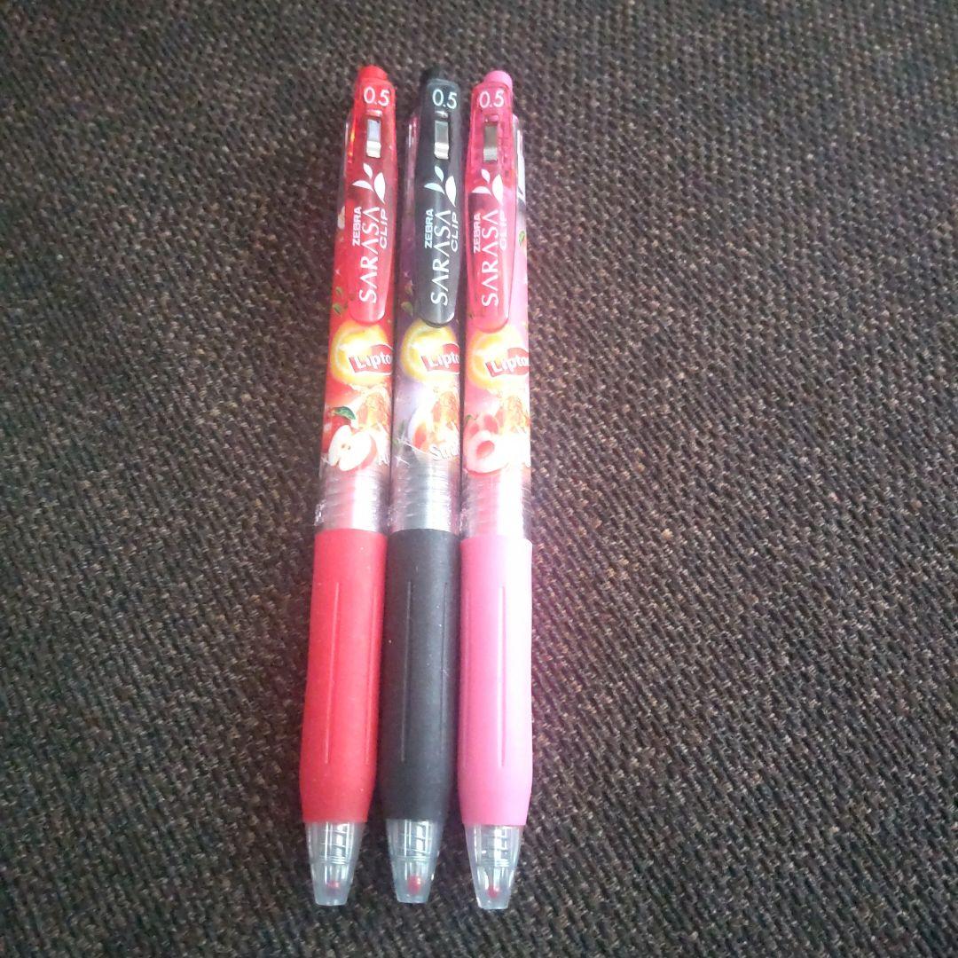 ゼブラ サラサクリップ 香りつき リプトン紅茶 3本セット