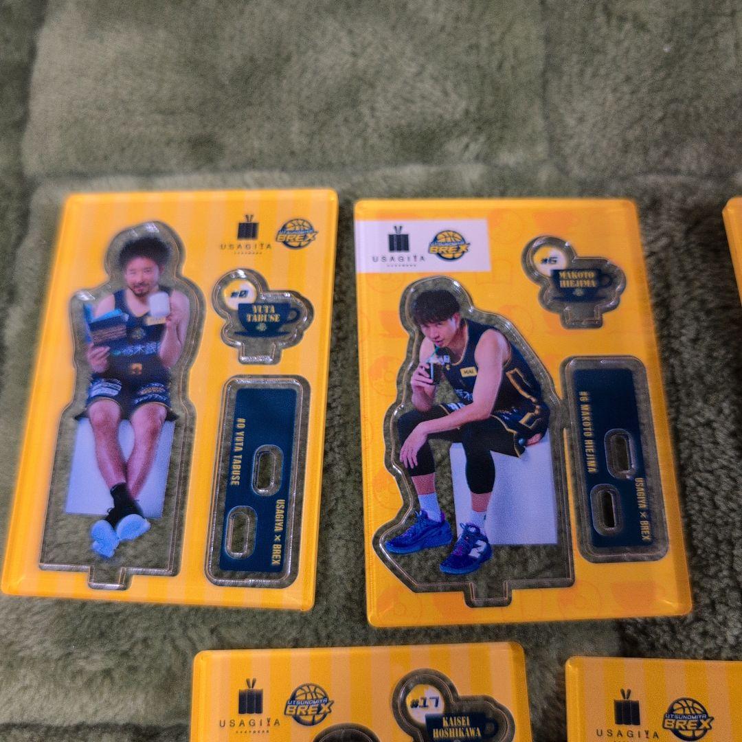 宇都宮ブレックス　USAGIYA コラボ　アクスタ　比江島　シークレット　9点