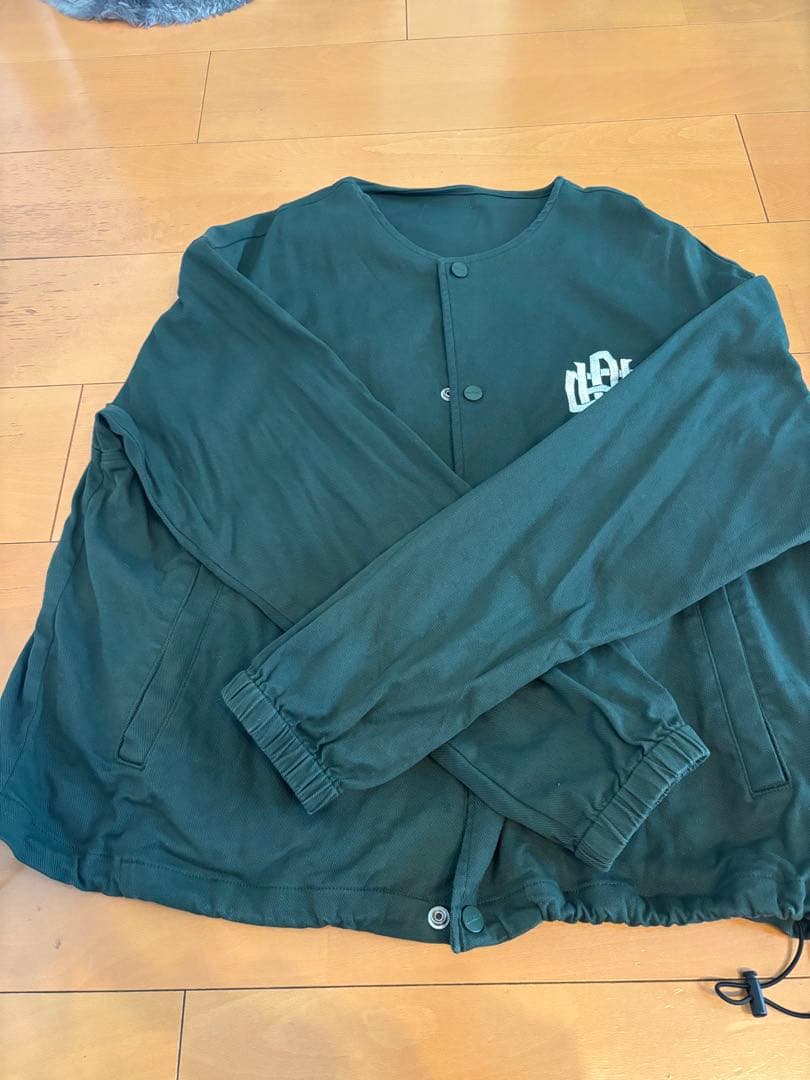 美品‼️captains helm グリーン　ブルゾン　薄手　S