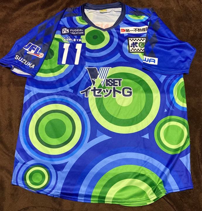 鈴鹿ポイントゲッターズ 三浦知良 カズ選手 Kazu ユニフォーム 2XOサイズ