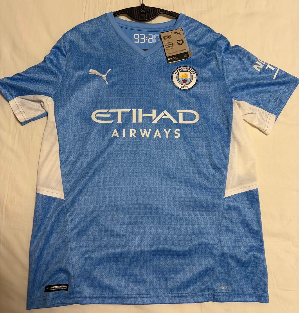 21-22 マンチェスターシティ　ユニフォーム　グリーリッシュ　正規品　パッチ付