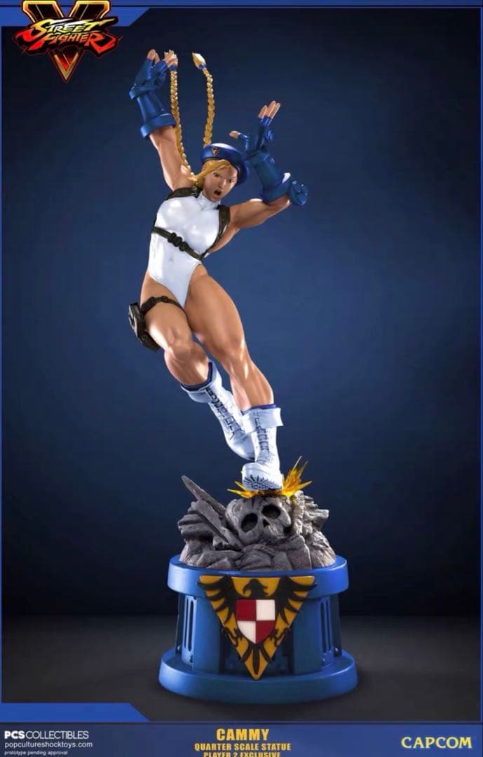 ストリートファイター PCS キャミィ・ホワイト スタチュー フィギュア