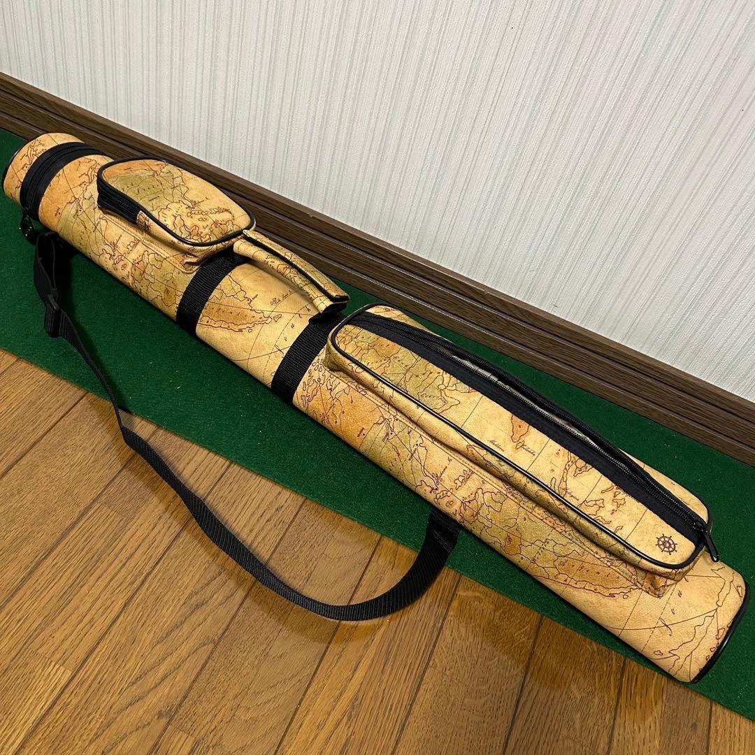 ビリヤード キューケース 2B3S 地図柄