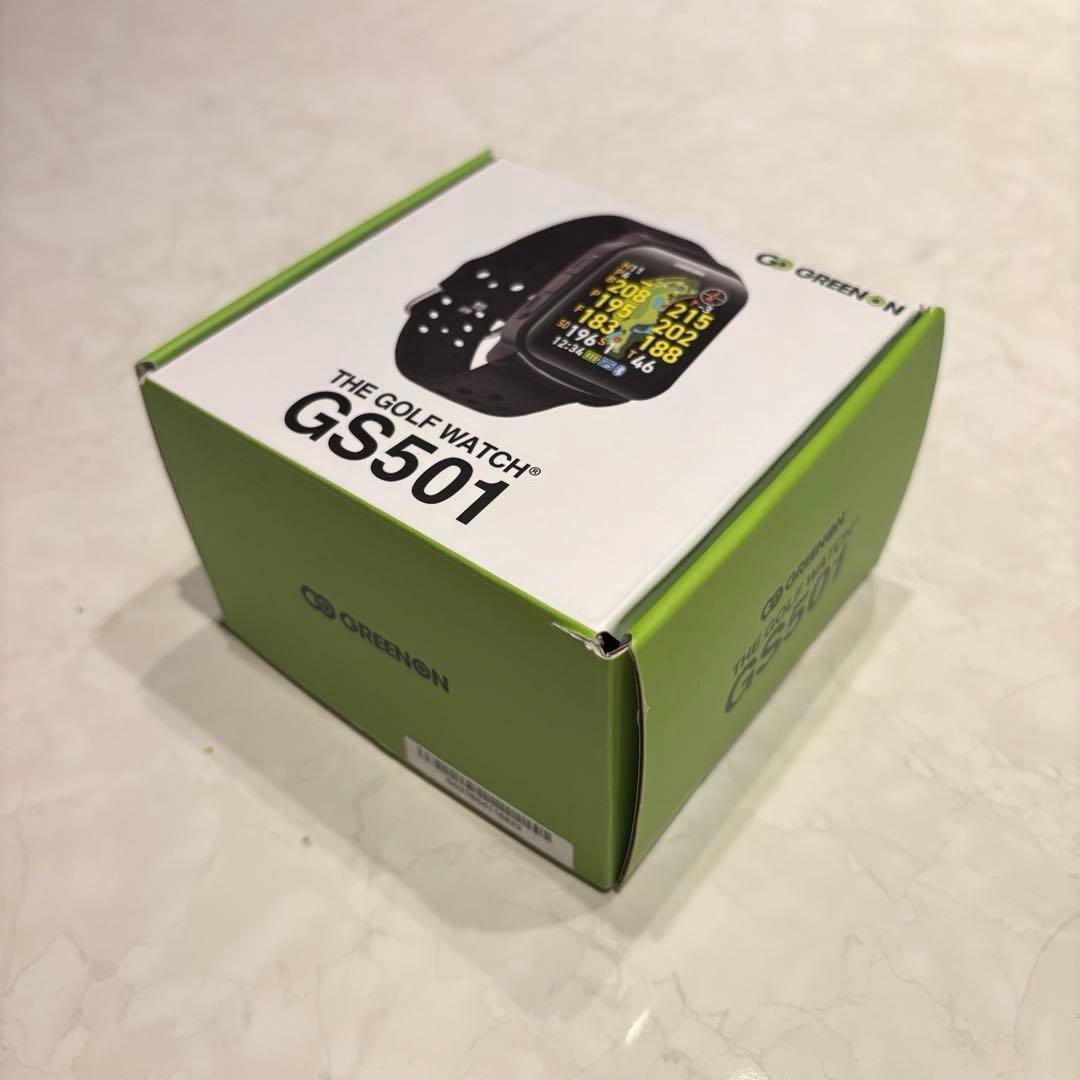 f*i様 【美品】グリーンオン GS501 ゴルフウォッチ