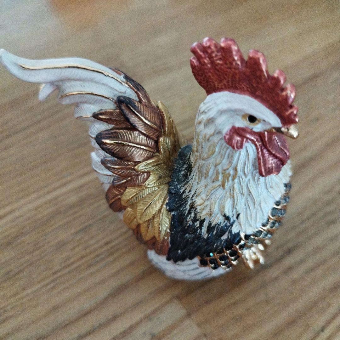 ニワトリ型小物入れ