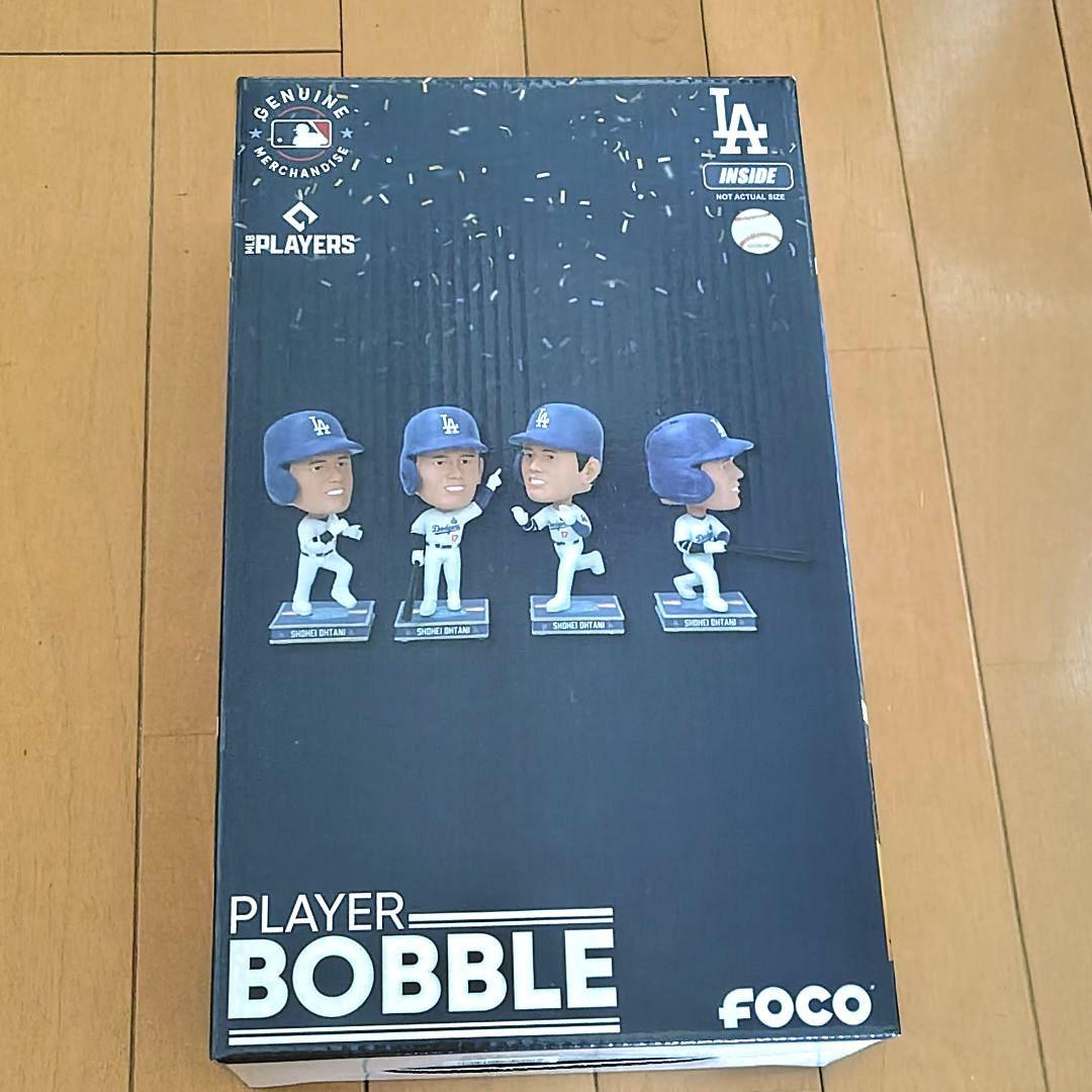 【世界2024個限定】大谷翔平 ミニボブルヘッド 4体セット ドジャース