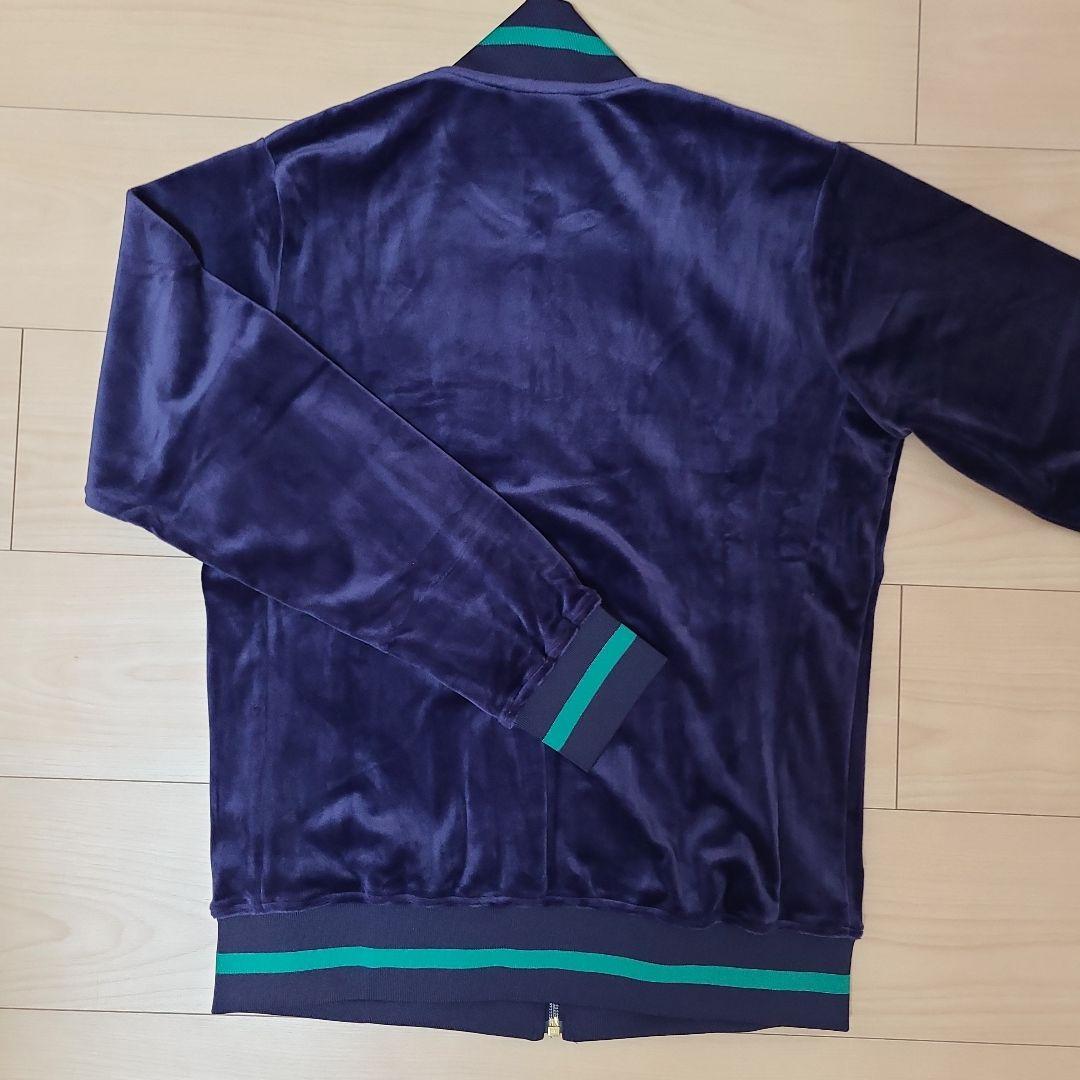 ジャケット YONEX ネイビー アウター L ベロア 新品未使用 レディース