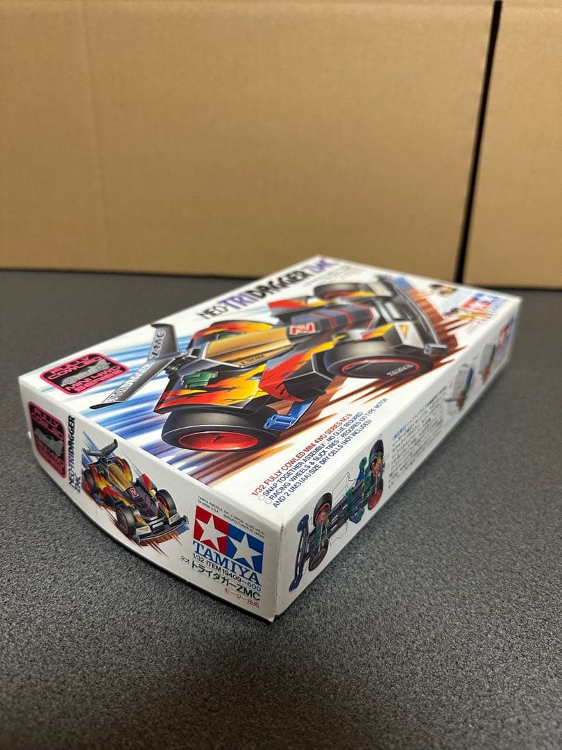 【希少新品】タミヤ ミニ四駆　ネオトライダガーZMC メッキボディ付属