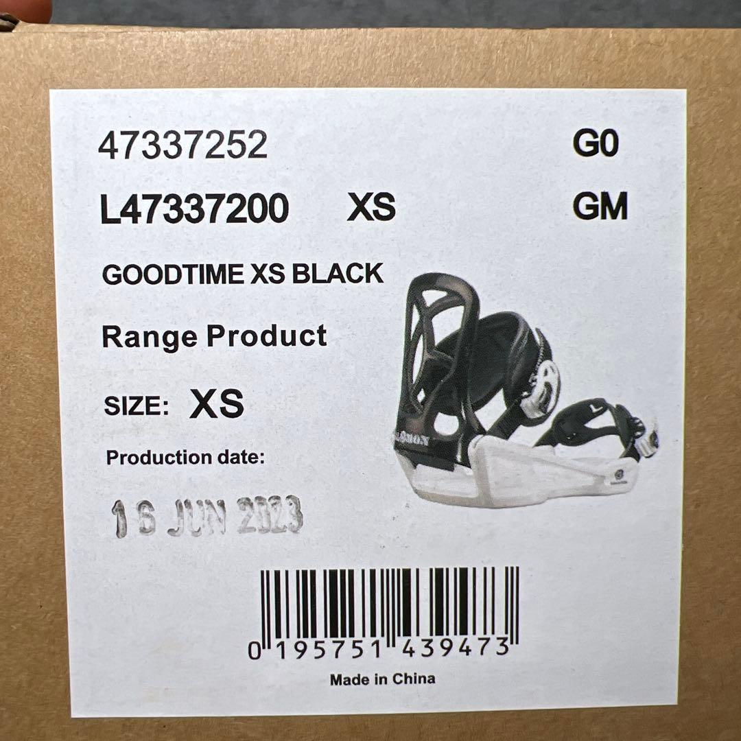 スノーボード SALOMON GOODTIME XS BLACK