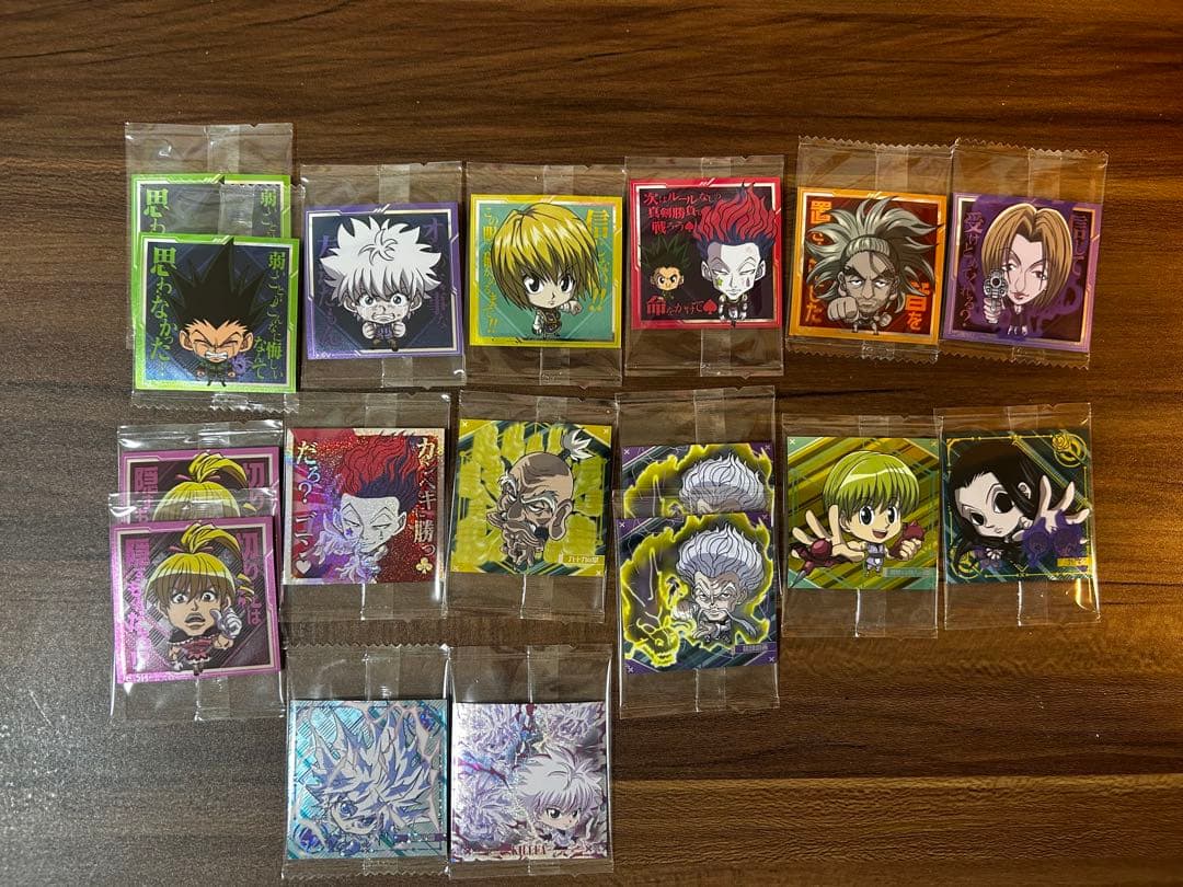 ハンターハンターウエハース　1弾〜８弾　まとめ売り！