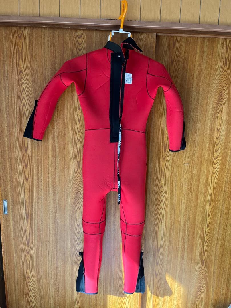 【美品】GULL ウエットスーツ　5mm ML メンズ