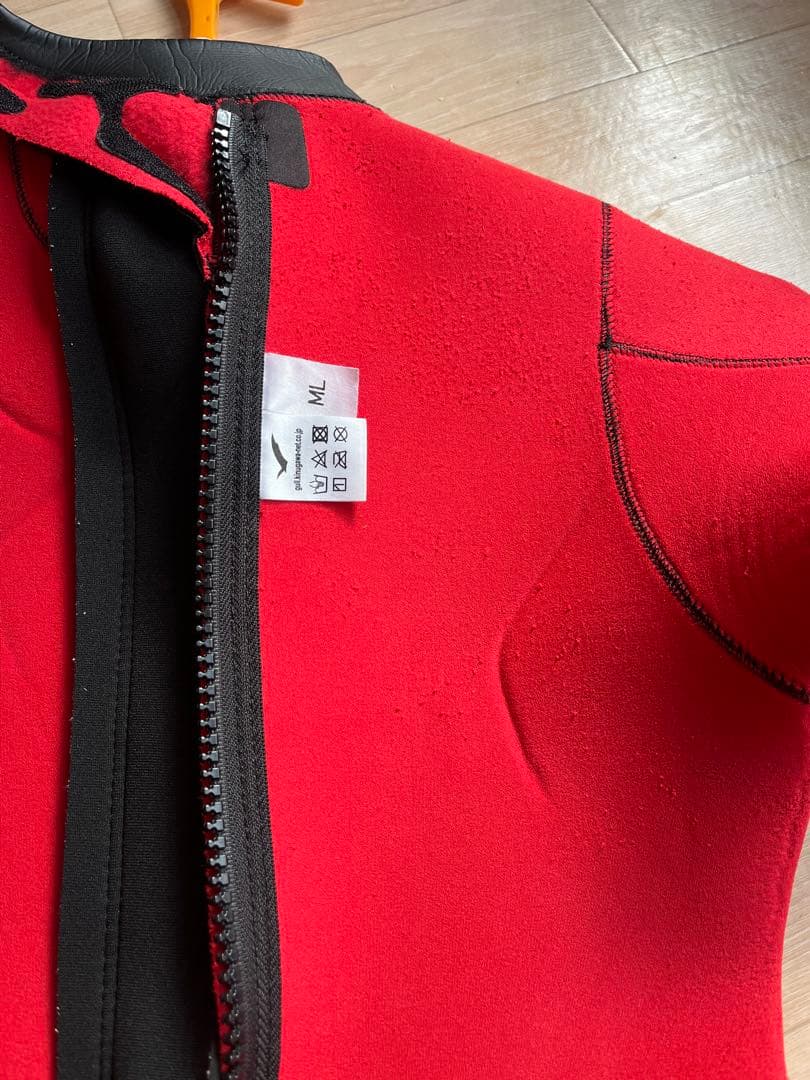 【美品】GULL ウエットスーツ　5mm ML メンズ