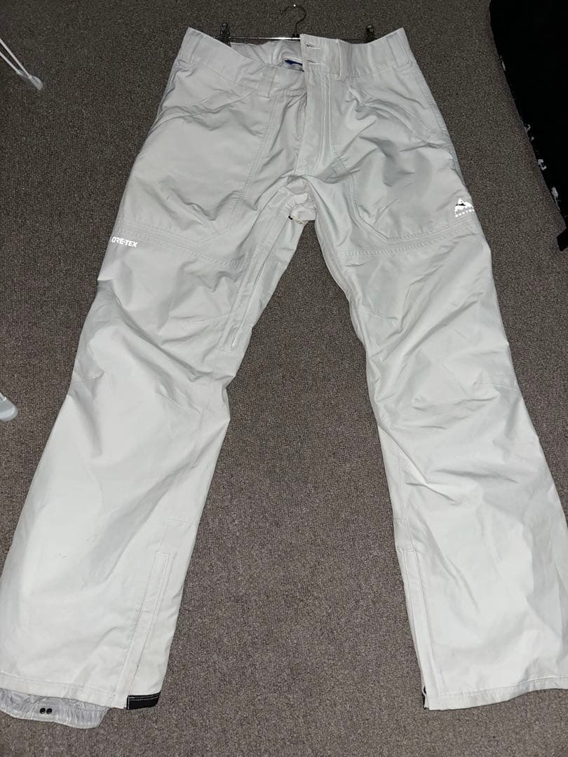 バートン　BURTON BALLAST GORE-TEX PANTS White