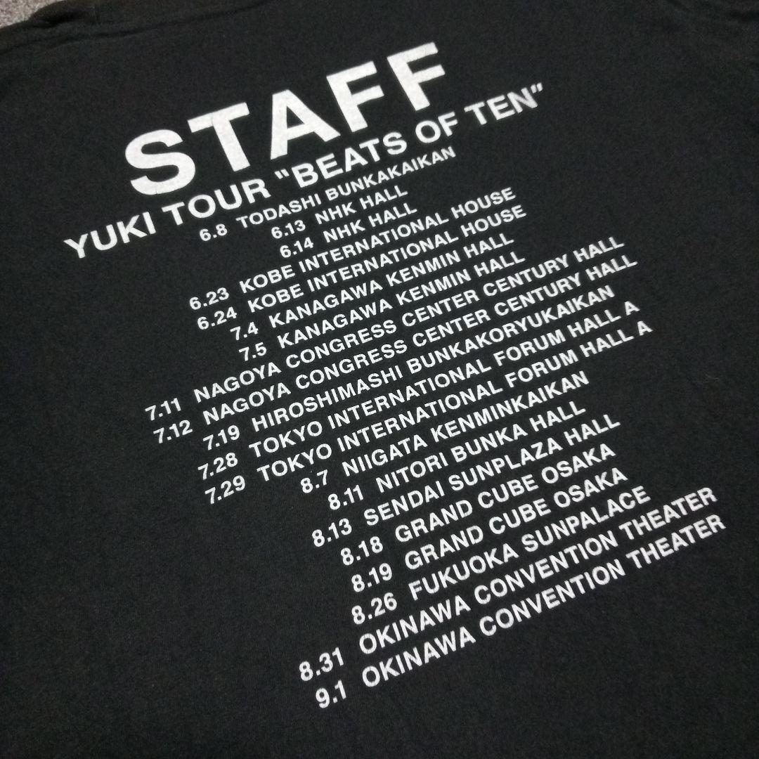 YUKI スタッフTシャツ XL beats of ten