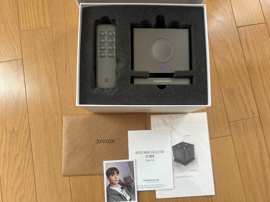【美品】BTS JUNG KOOK アーティストメイド　ムードランプ