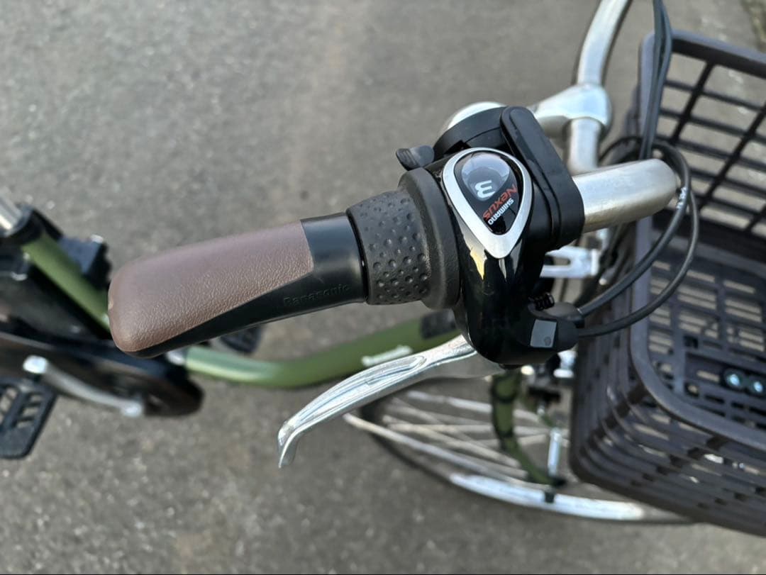 電動アシスト自転車Panasonic パナソニックビビDX室保管自転車　新古品