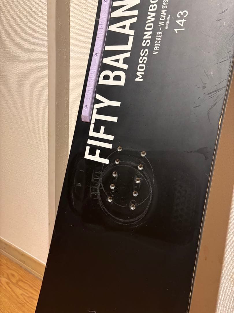 スノーボード MOSS BOARDS FIFTY BALANCE 143