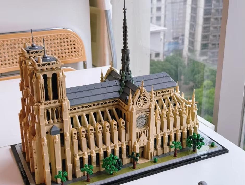 ブロック 互換品 ノートルダム大聖堂