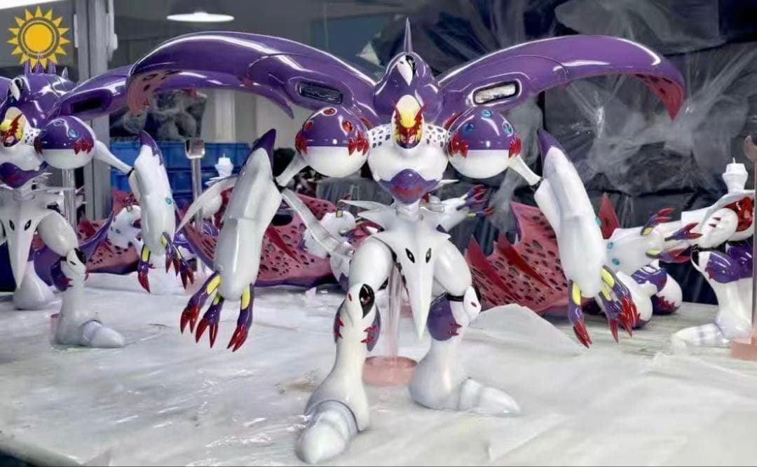 デジモン ベリアルヴァンデモン 樹脂フィギュア ガレージキット