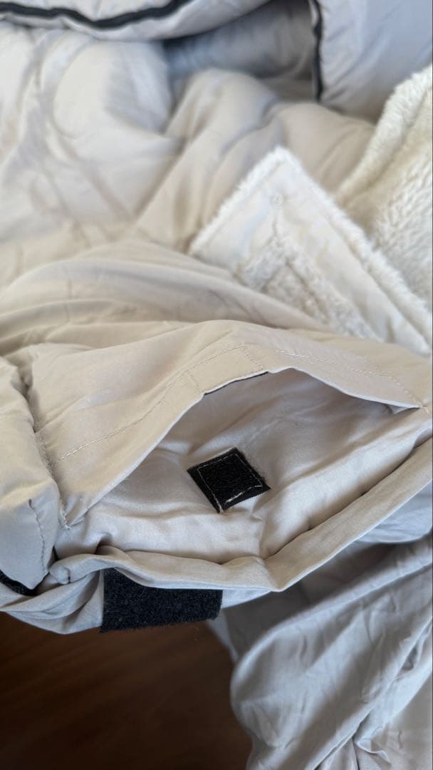 【1個】Nuuca ヒュッゲスリープ Deluxe(2023)フリース付ベージュ