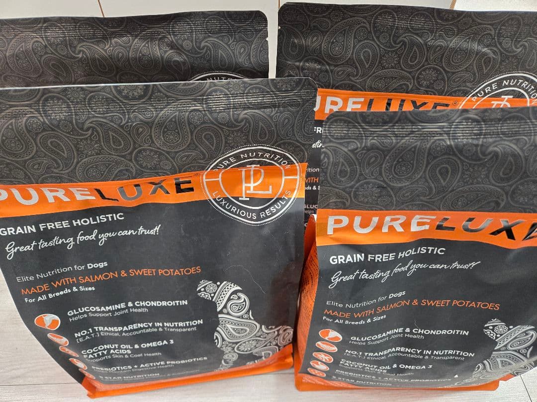 PURELUXE ピュアラックス サーモン　1.81kg x4袋セット