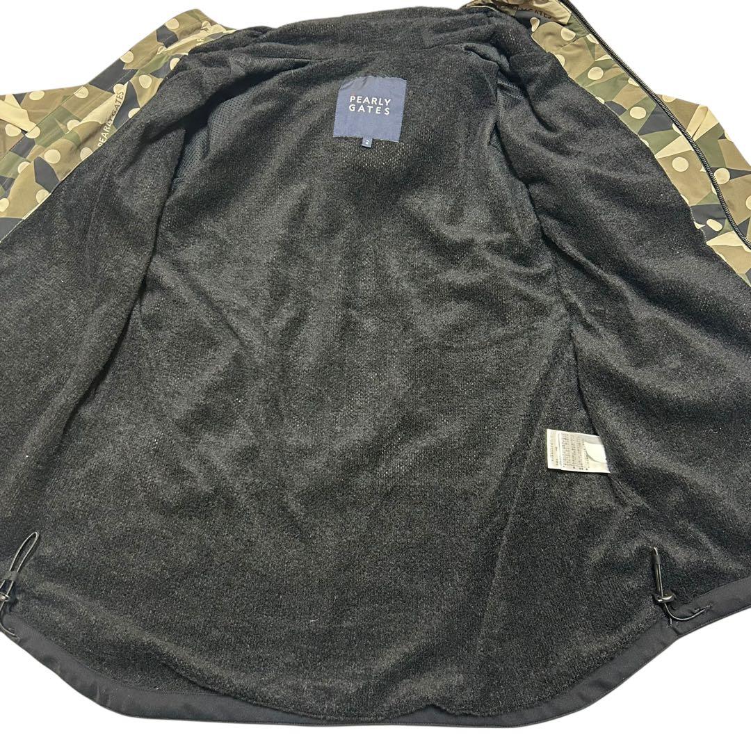 ほぼ未使用　PEARLY GATES セットアップ ジャケット スカート カモ柄