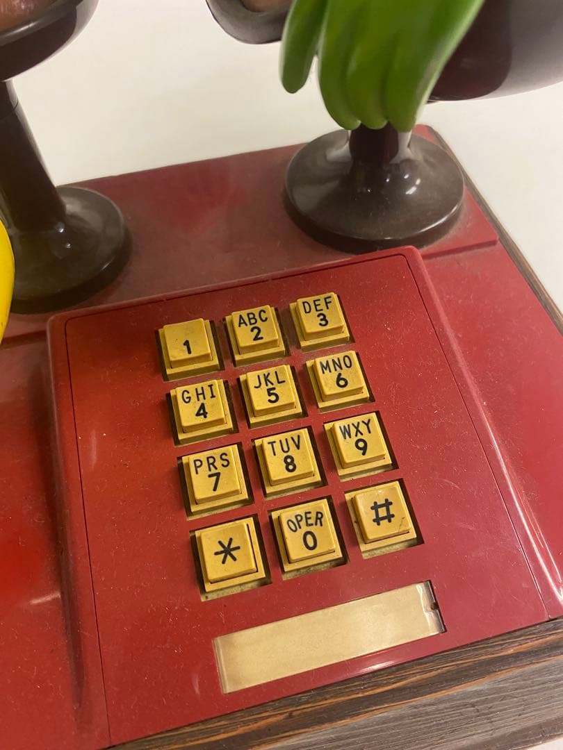 アメリカ製　カーミット電話機　ビンテージ　アンティーク