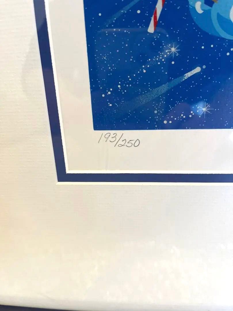 ミッキーマウスハッピー 60thバースデー額縁入り絵画