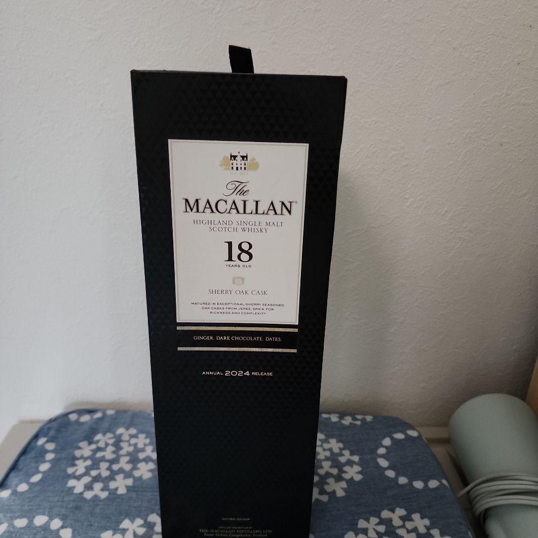The Macallan 18年 シェリーオーク 2024年