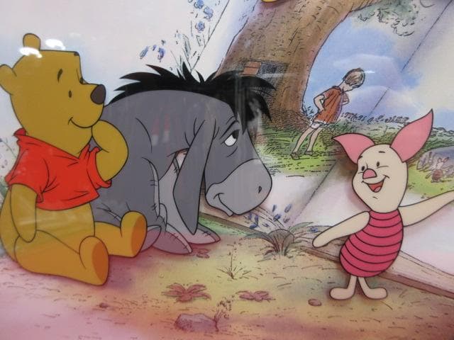 n*す様 【OL979/14】ディズニー　くまのプーさん　1998年セル画　50