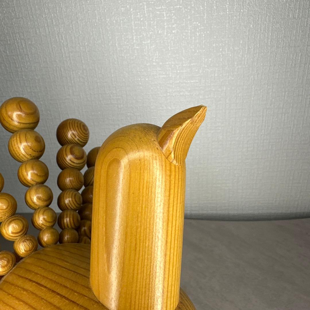 Aarikka Peacock object / アーリッカ 孔雀のオブジェ