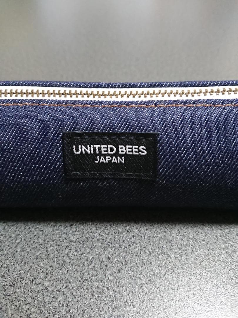 ★新品★絶版レア色★ユナイテッドビーズ『元祖』ボートペンケース 岡山デニム