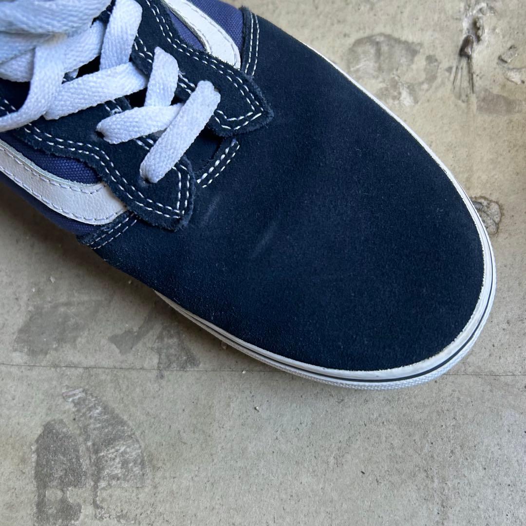 VANS WARD HIGH NAVY スニーカー