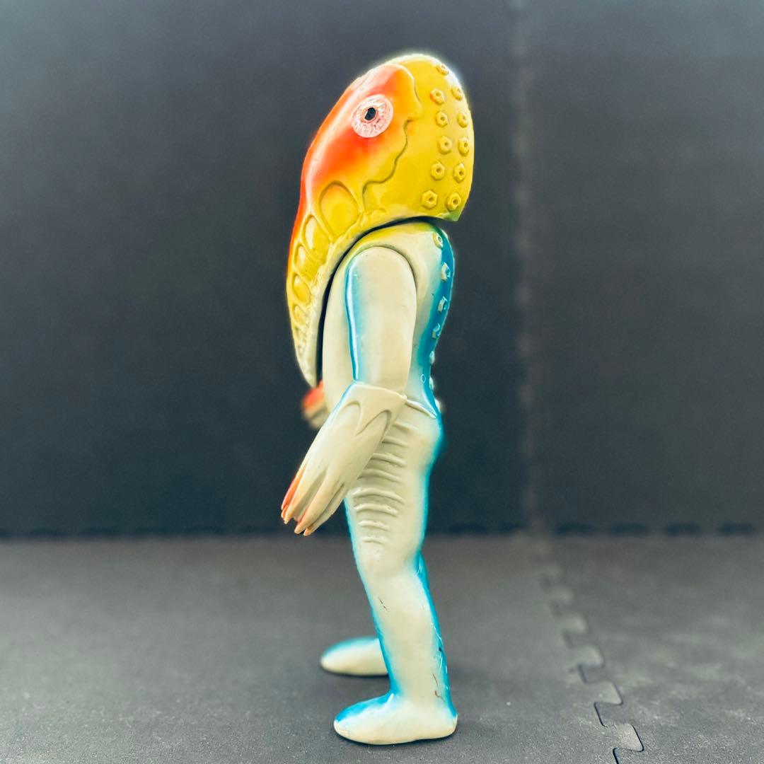 ブルマァク メトロン星人 ソフビ 当時物