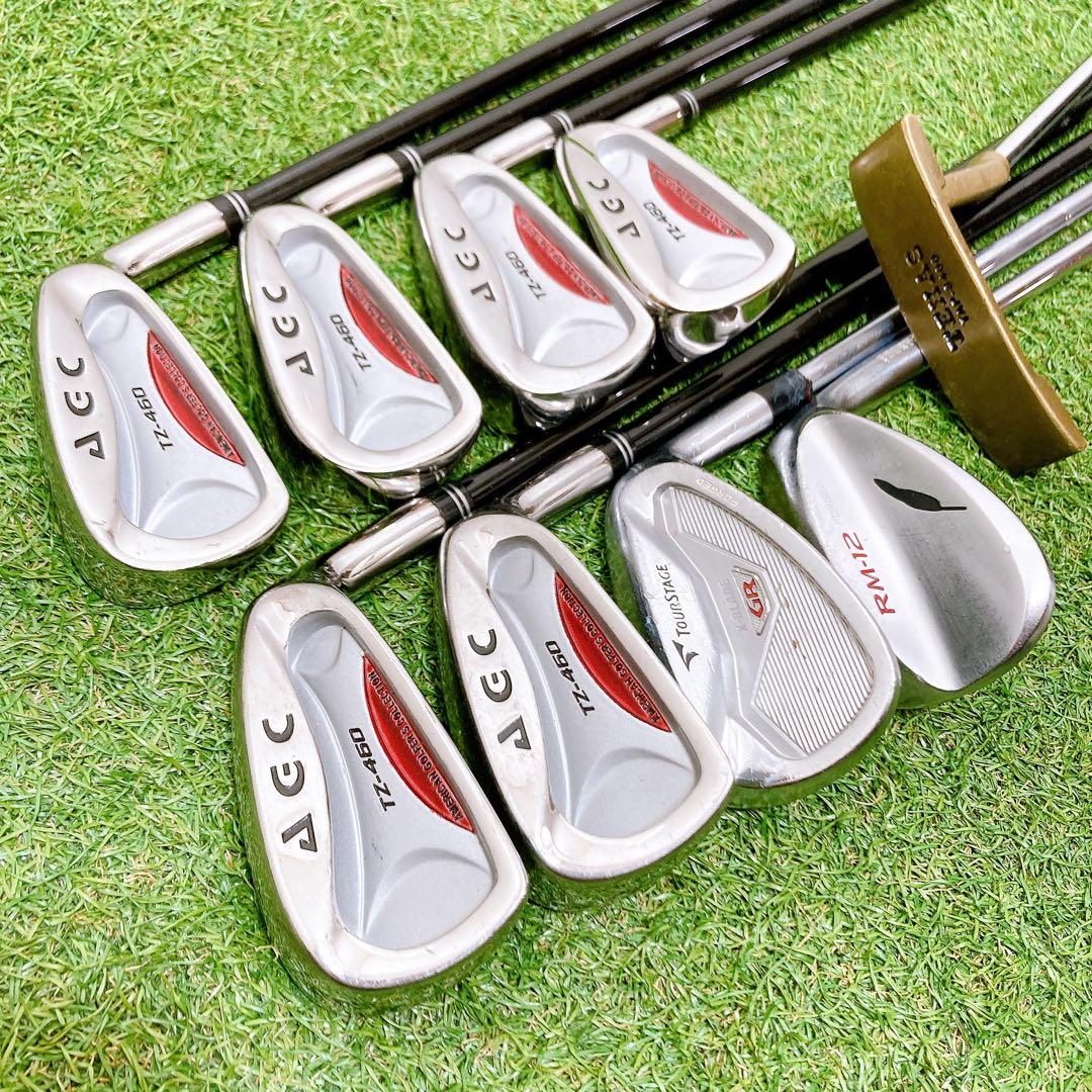 H 11 ツアーステージ　初心者オススメ　ゴルフクラブ　メンズセット　13本
