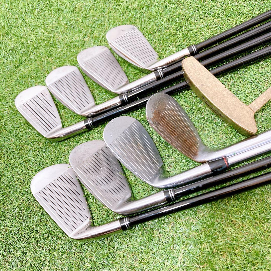 H 11 ツアーステージ　初心者オススメ　ゴルフクラブ　メンズセット　13本