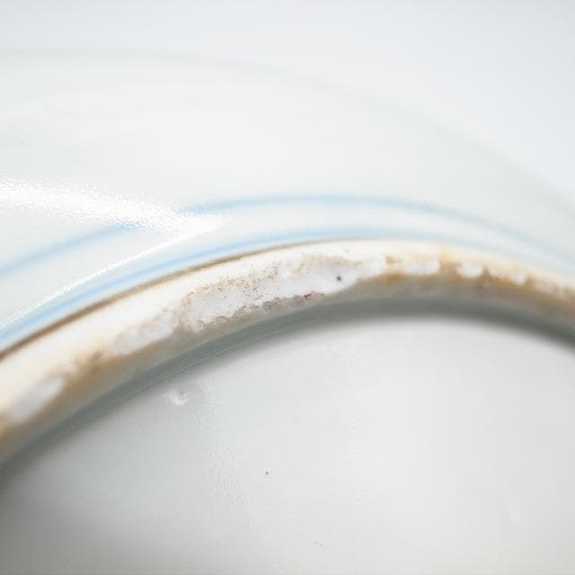 古伊万里　錦手　麒麟の図　八寸皿