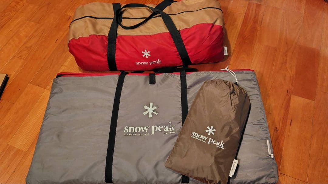 スノーピーク　アメニティドーム フロアマット　グランドシート　3点セット