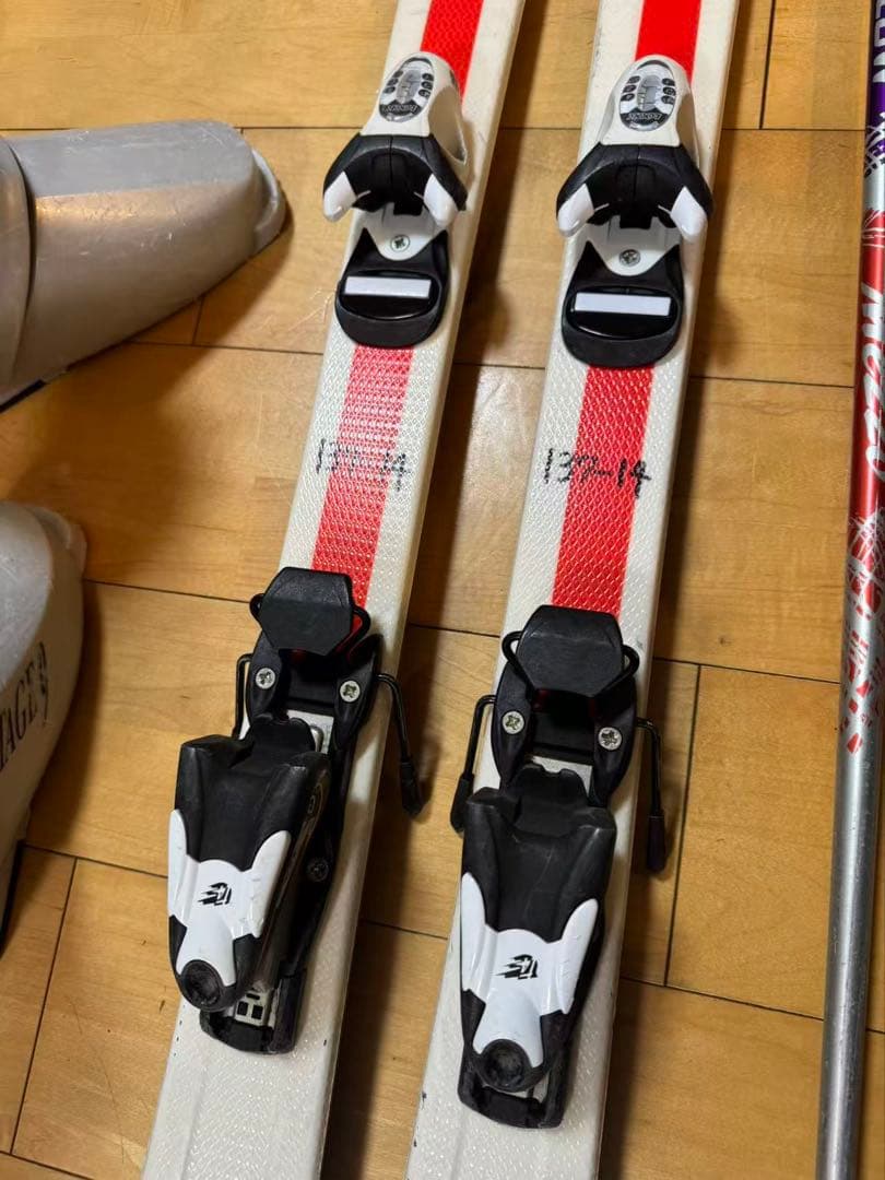 スキー板キッズ137cm HEAD TEAM ERA 2.0 ブーツ3点セット