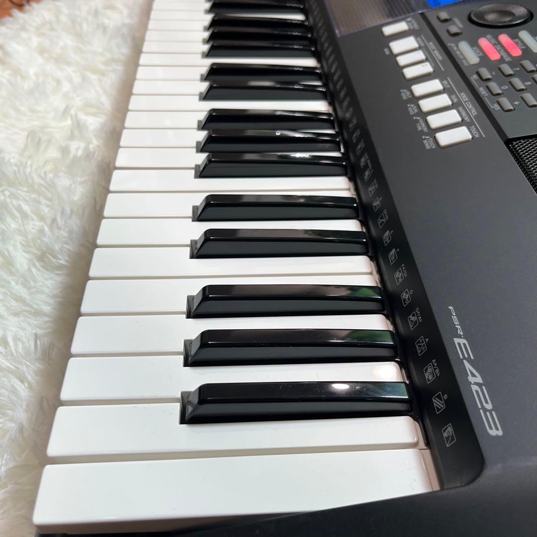 【美品】YAMAHA 電子キーボード & ヘッドホンセット PSR-E423