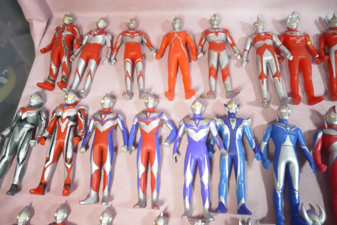 ウルトラヒーローシリーズ　800サイズ新金型　500サイズ　ソフビ　70体セット