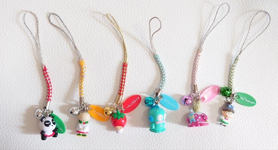 サンリオ 原色図鑑 根付け 6個セット