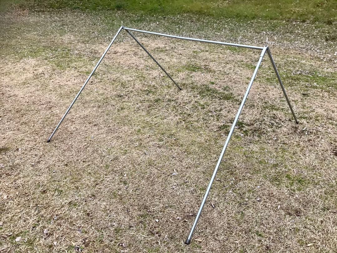 取説付《フューチャーフォックスEVO仕様》二股フレーム＋棟ポールセット　快適空間