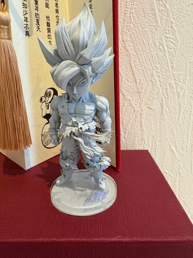 ドラゴンボール　ガレージキット　孫悟空　入手不可しおり　世界数枚のみ