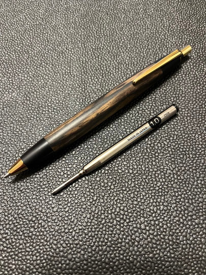 野原工芸　特上黒柿　ボールペン　スタンダード