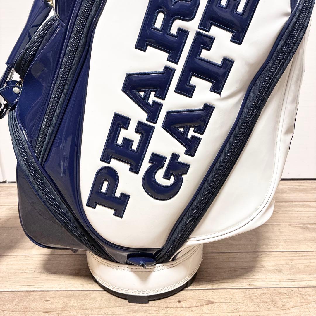 PEARLY GATES キャディバッグ ネイビー/ホワイト