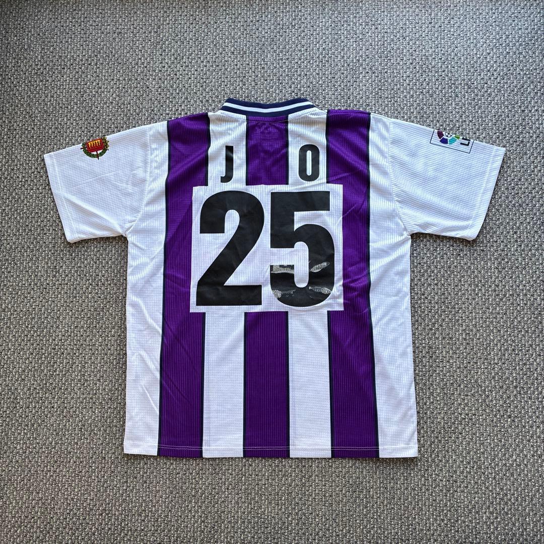 99-00(H) レアル・バリャドリード　ユニフォーム　#25 城彰二　半袖