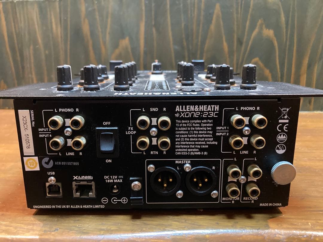 DJ機材 ALLEN&HEATH XONE:23C